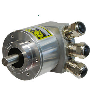 Absoluter Drehgeber - 758C series - ELCIS ENCODER - mit Vollwelle / Singleturn / Multiturn