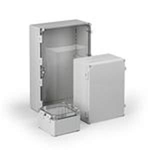 Wandmontiertes Gehäuse - Cubo W - ENSTO - rechteckig / Polycarbonat