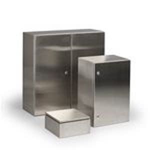 Lagerschrank - IP 66 | Cubo E - ENSTO - wandmontiert / Flügeltüren / Edelstahl