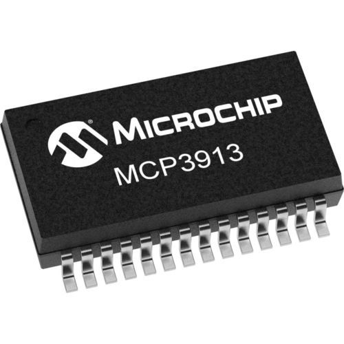 Analog-Wandler - MCP3913 - Atmel - für hohen Durchsatz / Mehrweg / 24 bit