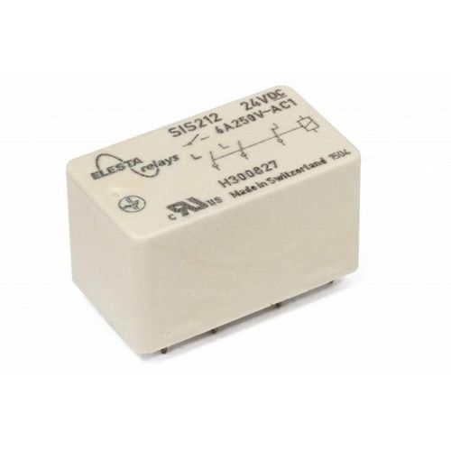 Elektromechanisches Relais / 24 VDC - SIS212 SEN - ELESTA GmbH - 12 VDC / 110 V DC / 6 V DC