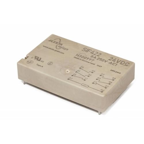 Elektromechanisches Relais / 24 VDC - SIF422 - ELESTA GmbH - 12 VDC / 110 V DC / 48 VDC