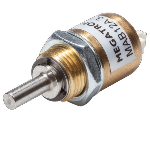 Absoluter Drehgeber - MAB12A - MEGATRON Elektronik GmbH & Co. KG - Hall-Effekt / Singleturn / mit Vollwelle