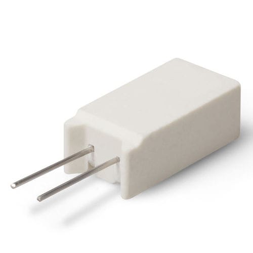 Leistungswiderstand - MCV - MEGATRON Elektronik GmbH & Co. KG - drahtgewickelt / mit Radialzapfen / Keramikgehäuse