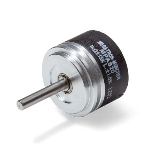 Leitkunststoff-Potentiometer - MPAS20 - MEGATRON Elektronik GmbH & Co. KG - Singleturn / manuell / analog
