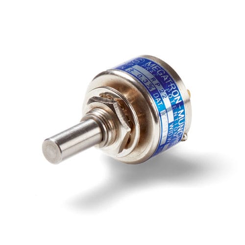 Drahtgewickelter Potentiometer - RP22/23 - MEGATRON Elektronik GmbH & Co. KG - Singleturn / manuell / Präzision