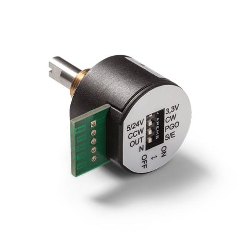 Absoluter Drehgeber - ETA25PS - MEGATRON Elektronik GmbH & Co. KG - Hall-Effekt / mit Vollwelle / Singleturn