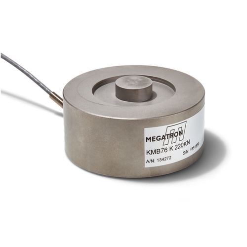 Druckkraft-Wägezelle - KMB76 - MEGATRON Elektronik GmbH & Co. KG - Knopf / Dehnungsmessstreifen / zur Kalibrierung