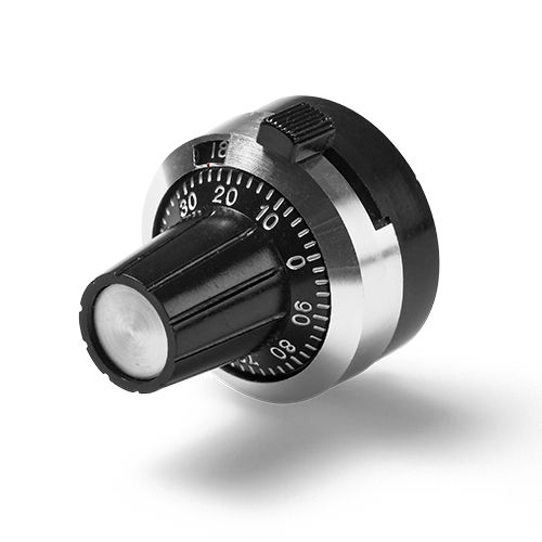 Gerändelter Stellknopf - IMT - MEGATRON Elektronik GmbH & Co. KG - mechanisch mit Positionsanzeige