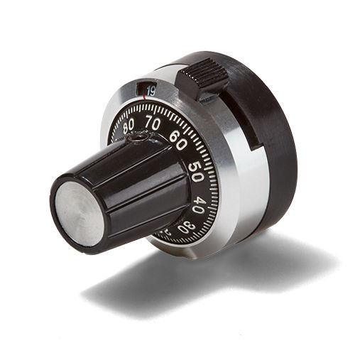 Gerändelter Stellknopf - IMU - MEGATRON Elektronik GmbH & Co. KG - mechanisch mit Positionsanzeige