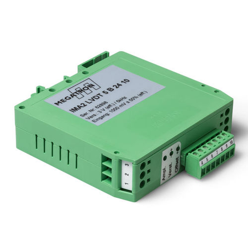 Signalverstärker - IMA2LVDT - MEGATRON Elektronik GmbH & Co. KG - analog / isoliert / für induktive und resistive Sensoren