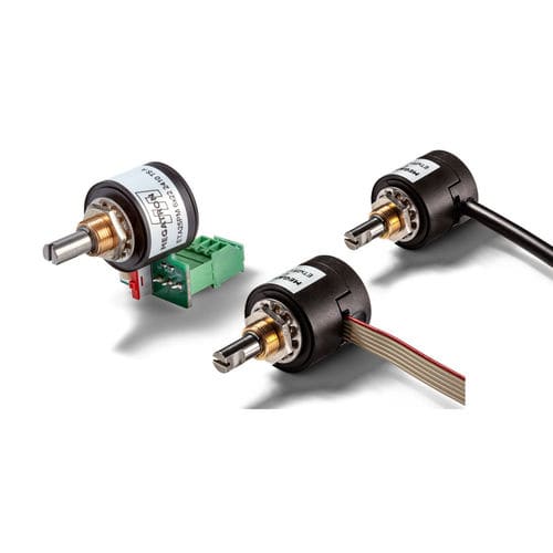 Absoluter Drehgeber - ETA25PM - MEGATRON Elektronik GmbH & Co. KG - Hall-Effekt / 12-Bit / mit Vollwelle