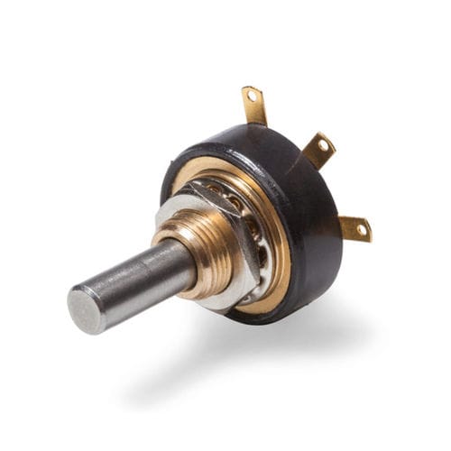 Drahtgewickelter Potentiometer - MUP - MEGATRON Elektronik GmbH & Co. KG - Singleturn / manuell / für Industrieanwendungen