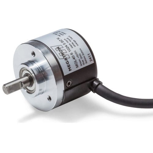 Inkrementaler Drehgeber - MOL40 - MEGATRON Elektronik GmbH & Co. KG - photoelektrisch / mit Vollwelle / IP50