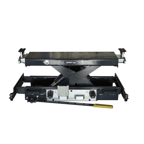 Hebebock auf Rollen - AL II 2.0 - MAHA Maschinenbau Haldenwang GmbH & Co. KG - hydropneumatisch / 2 t / für Hubanwendungen