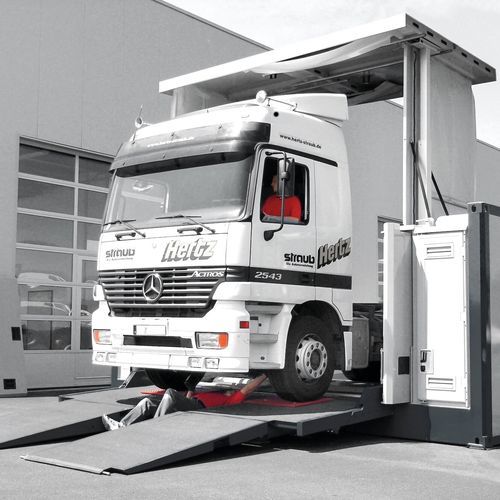 Prüfstraße für Bremsen, Stossdämpfer, Spur / für LKW - MTL15 - MAHA Maschinenbau Haldenwang GmbH & Co. KG - mobil