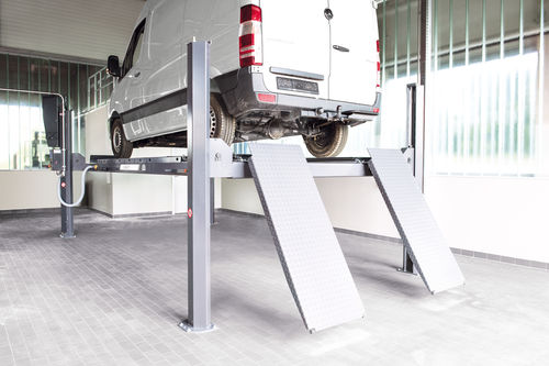 4-Säulen-Hebebühne - CARLIFT II 4.0 - MAHA Maschinenbau Haldenwang GmbH & Co. KG - 4 t / elektrohydraulisch / für PKW