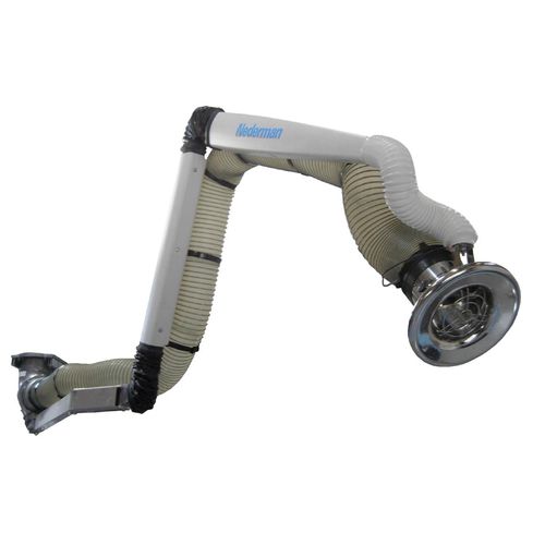 Festinstallierter Absaugarm - NEX DX - NEDERMAN - doppelt / Staub / Rauch