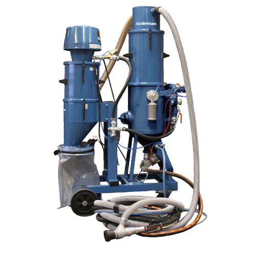Manuelle Sandstrahlanlage - Vacuumblaster 418A / 460A - NEDERMAN - Druck / Injektor / mobil