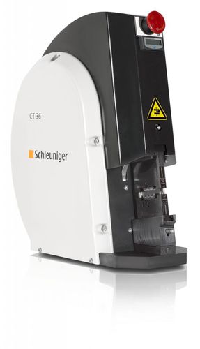 Crimpmaschine für Kabel - CT 36 - Schleuniger - für Aderendhülsen / halbautomatisch / pneumatisch