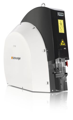 Crimpmaschine für Aderendhülsen - CT 60 - Schleuniger - halbautomatisch / pneumatisch / kompakt