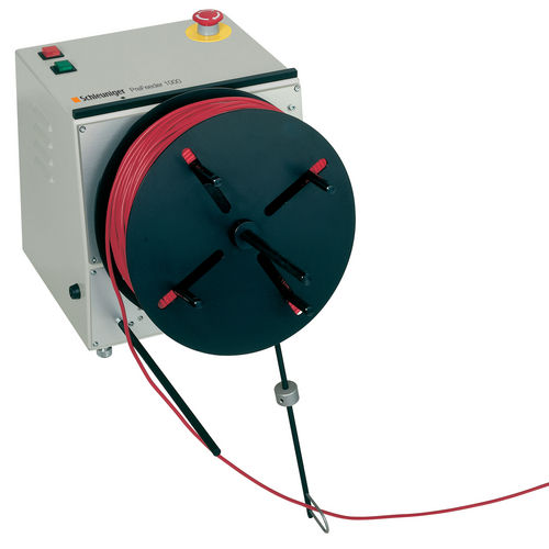 Motorisierte Haspel - PreFeeder 1000 - Schleuniger - automatisch / für Kabel / für Draht