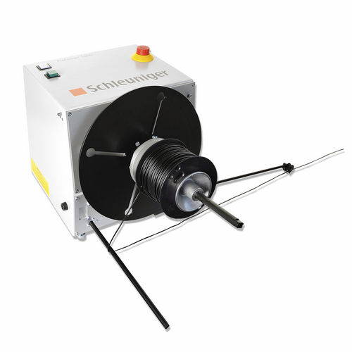Motorisierte Haspel - PreFeeder 1000 MX - Schleuniger - für Kabel / für Draht