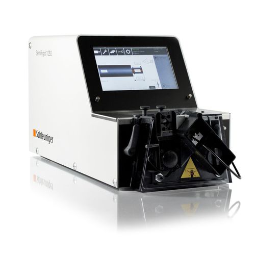 Abisoliermaschine für Koaxialkabel - SemiRigid 1050 - Schleuniger - elektrisch / programmierbar