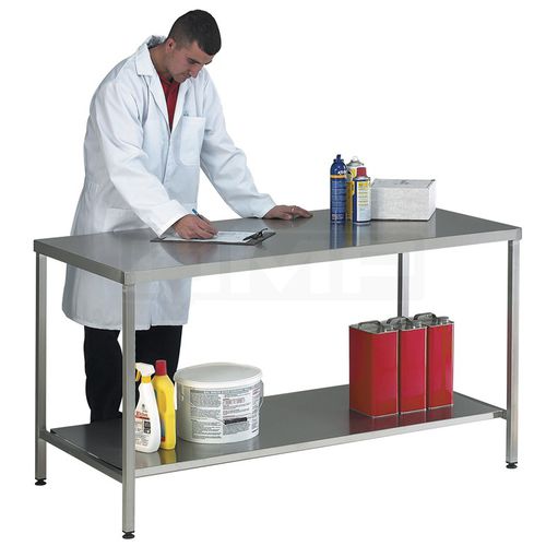 Edelstahl-Werkbank - BT841xxx - Quality Metal Products