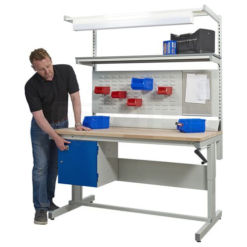 Metallwerkbank - BA79xxxxLXX series - Quality Metal Products - mit Schublade
