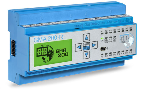 Programmierbares Relaismodul - GMA200-RTD - GfG - Gesellschaft für Gerätebau mbH - Sicherheit / DIN-Schiene
