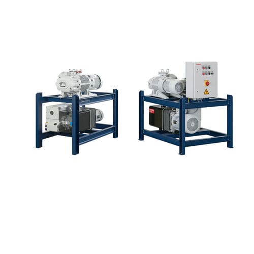 Vakuumaggregat mit Unterdruckverstärker - RUTA WAU series - Leybold - mit Trockenpumpe / Industrie / öldicht