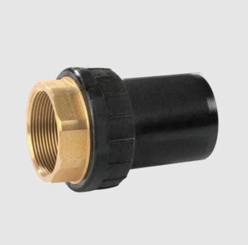 Gewinde-Hydraulikadapter - UAM - Aliaxis - Messing / Polyethylen / Sicherheit