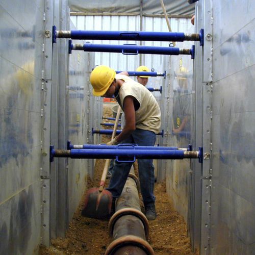 Verbausystem für Aushub - 250  - SBH Tiefbautechnik