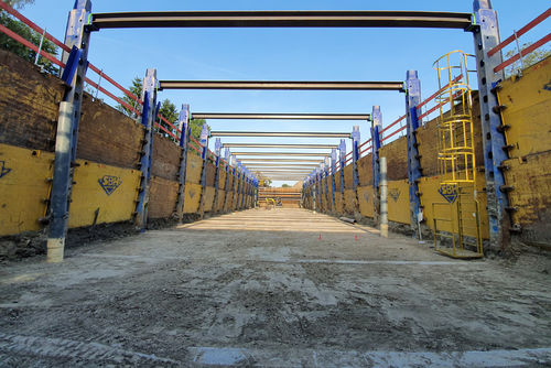 Stahl-Verbausystem - 800 - SBH Tiefbautechnik