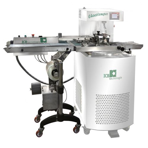 Überzugs- und Temperiermaschine / für Schokolade - ICBELT - icb tecnologie srl