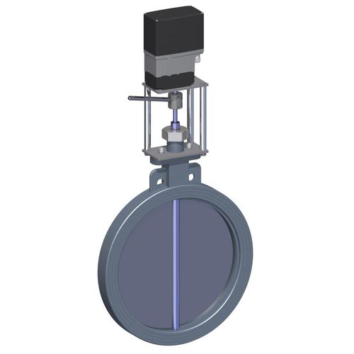 Absperrklappe - ARIS Stellantriebe GmbH - elektrisch / pneumatisch gesteuert / für Industrieanwendungen