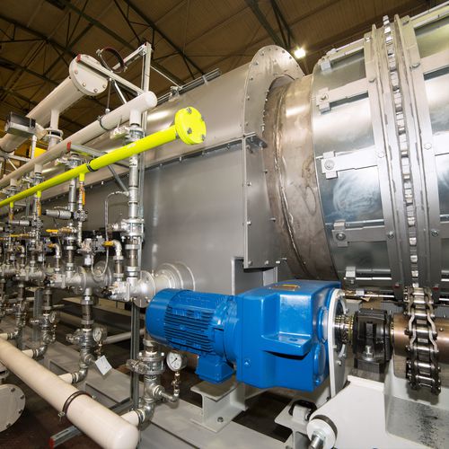 Trommeltrockner - ALLGAIER PROCESS TECHNOLOGY - Heißluft / kontinuierlich / für die chemische Industrie