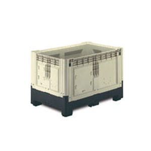 Kunststoff-Palettenbox - 1388 C - capp plast srl - Lager / stapelbar / mit Deckel