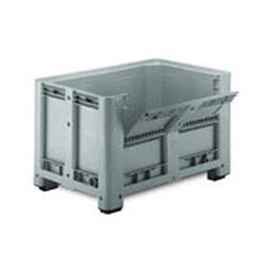 Palettenbox mit klappbaren Seitenwänden - 1089 CA - capp plast srl - Kunststoff / Lager / Industrie