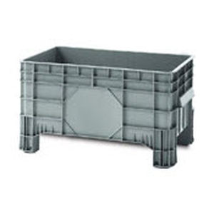 Kunststoff-Palettenbox - 1425 F - capp plast srl - Lager / mit Deckel