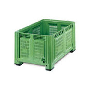 Kunststoff-Palettenbox - 1176 F - capp plast srl - Lager / Landwirtschaft / durchbrochen