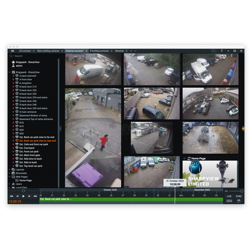 Management-Software - EyeLynx - für Videokamera