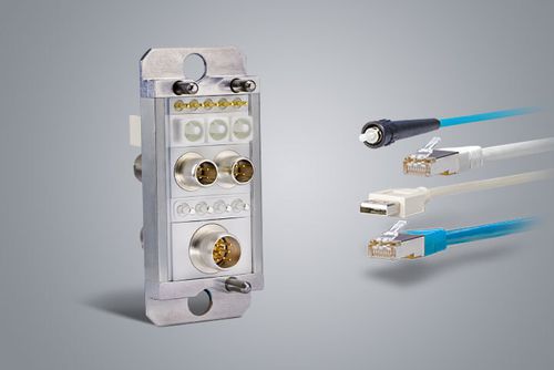 Modularer Steckverbinder - ODU GmbH & Co. KG - Daten / für Bootsteg / Hochleistung