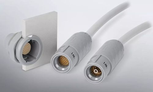 Runder Steckverbinder - MEDI-SNAP&reg; - ODU GmbH & Co. KG - Hybrid / Kabel zu Kabel / Push-Pull