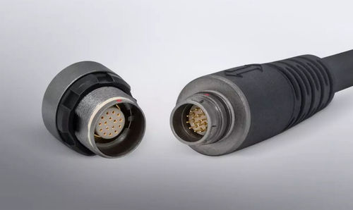 Runder Steckverbinder - ODU AMC® High-Density - ODU GmbH & Co. KG - Daten / Stromversorgung / mit Schraubverriegelung