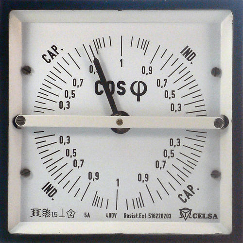 Leistungsfaktor-Messgerät - DPQ/3 - CELSA MESSGERATE ESPAÑA S.L. - Wechselspannung / AC-Strom / Frequenz