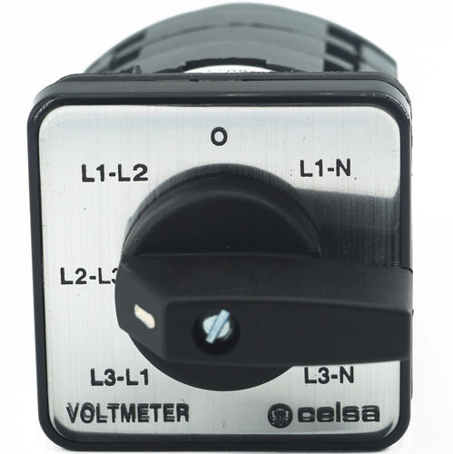 Drehbarer Elektroschalter - TP series - CELSA MESSGERATE ESPAÑA S.L. - mehrpolig / IP65 / plattenmontiert