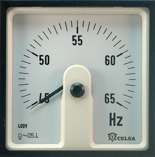 Wechselspannungsmessgerät - FAG series - CELSA MESSGERATE ESPAÑA S.L. - AC-Strom / Frequenz / mechanisch