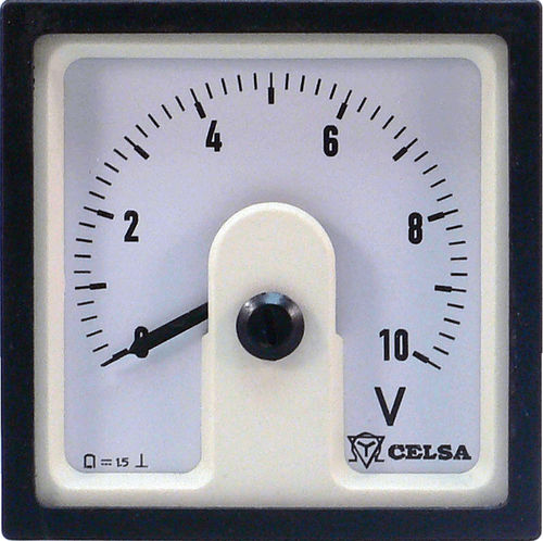 Gleichspannungsanzeiger - PAQ series - CELSA MESSGERATE ESPAÑA S.L. - Gleichstrom / Zeiger / Einbau